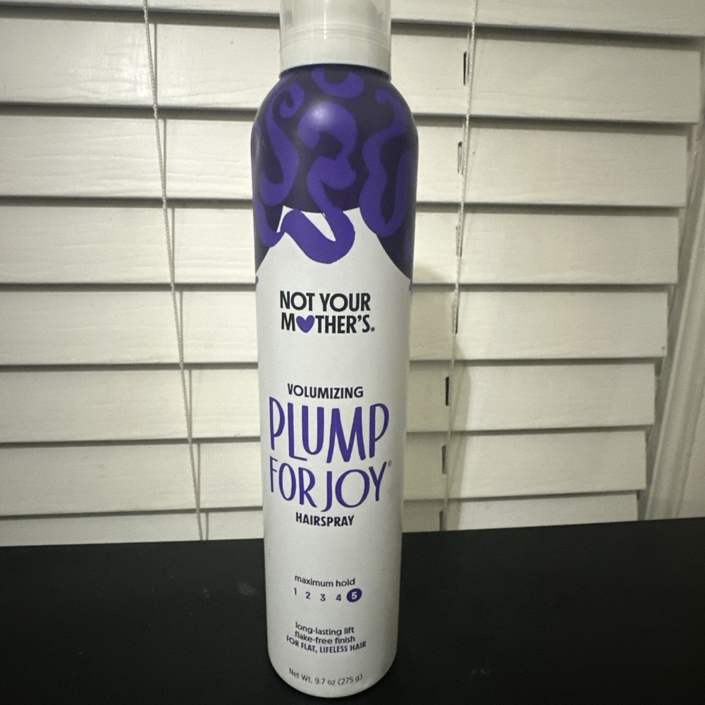 Not Your Mothers Volumizing Plump For Joy Hair Spray ~ Maximum Hold ~9.7 Oz